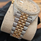 Moissanite Studded Iced Out Custom Rolex Watch customdiamjewel