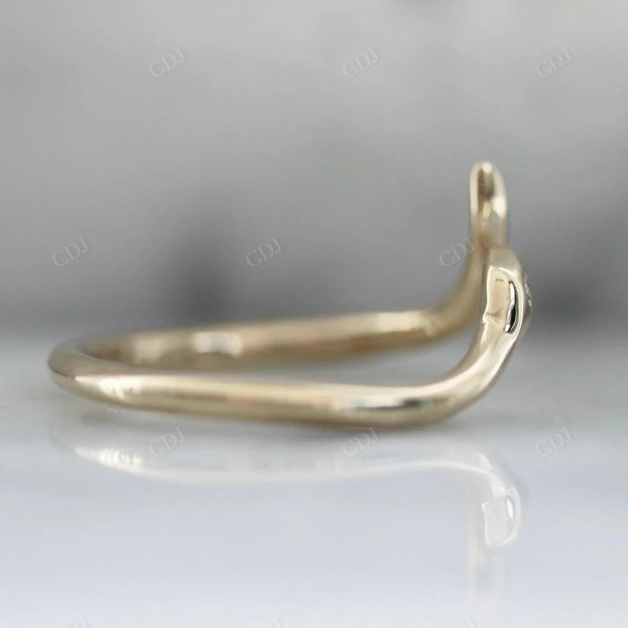 Lab Grown Diamond Snack Wedding Band customdiamjewel