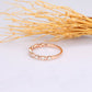 0.23CTW Half Eternity Natural Diamond Wedding Band Wedding Band customdiamjewel   