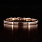 0.15CTW Round Cut Lab Grown Diamond Art Deco Wedding Band  customdiamjewel   