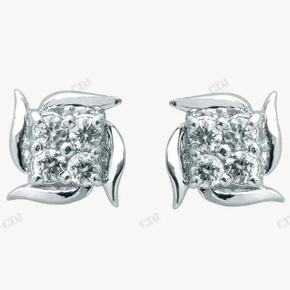 Sterling Silver Religion Swastik Sign Moissanite Pendant hip hop jewelry CustomDiamJewel