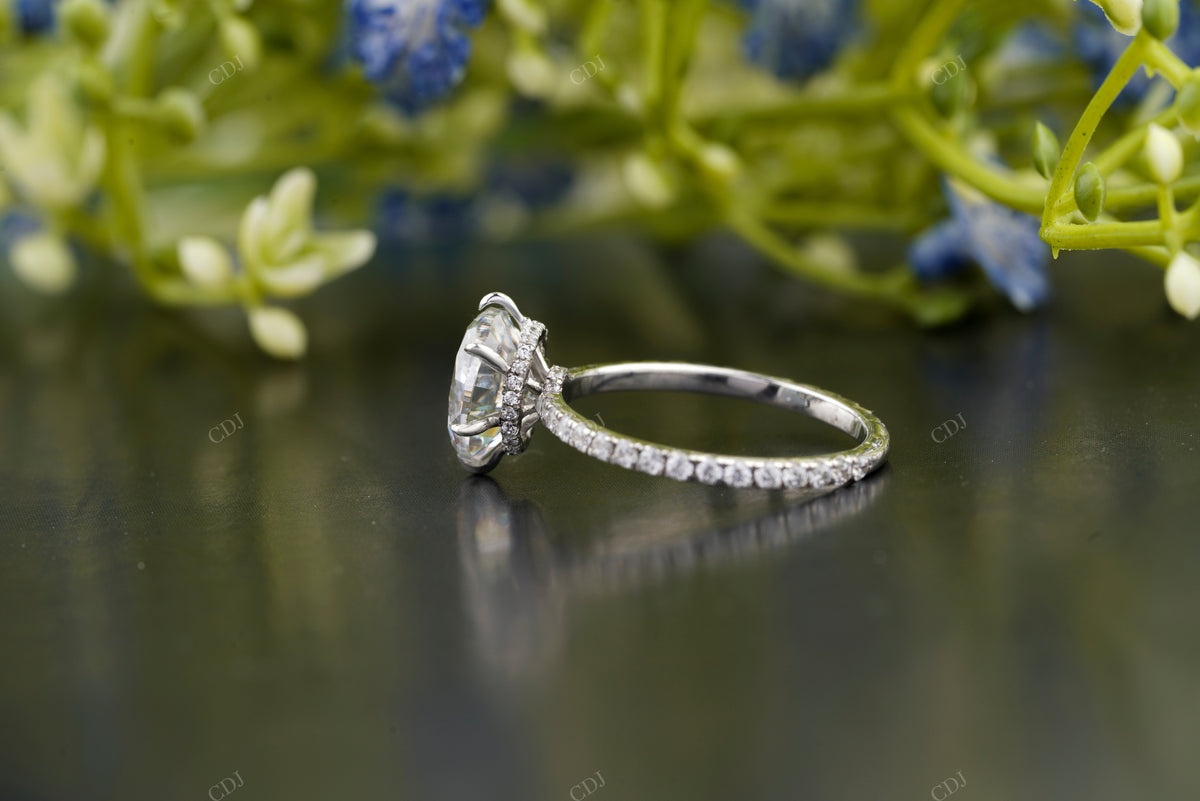 Lab-Grown Diamond Four-Prong Ring customdiamjewel