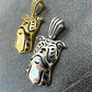 14k Gold Bull Terrier Dog Pendant  customdiamjewel   