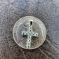 925 Silver Iced Cross Hip Hop Pendant  customdiamjewel   