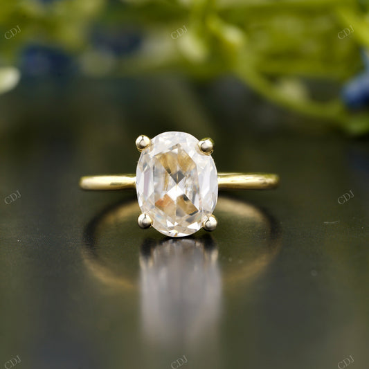 Lab-Grown Diamond Oval Cut Ring customdiamjewel