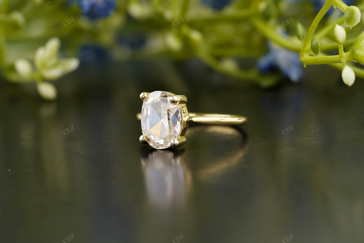 Lab-Grown Diamond Oval Cut Ring customdiamjewel