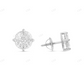 Large Mixed Shape Marquise and Round Diamond Studs Stud earrings CustomDiamJewel