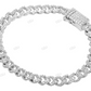 Daily Wear VVS Moissanite Link Bracelet For Men