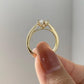 Handmade Solitaire Lab Grown Diamond Bridal Ring customdiamjewel