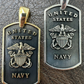 United States Navy Hip Hop Pendant  customdiamjewel   