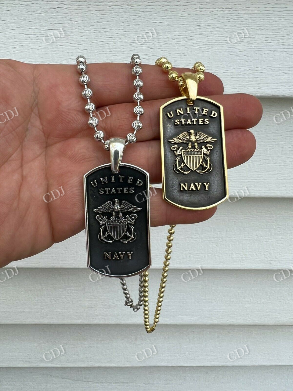 United States Navy Hip Hop Pendant  customdiamjewel   
