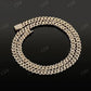 VVS Moisaanite Iced Out Cuban Link Chain  CustomDiamJewel   