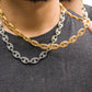 12mm Iced Out Diamond Mariner Link Chain hip hop jewelry CustomDiamJewel
