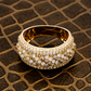 S925 Sterling Silver Handmade Pavé Moissanite Ring hip hop jewelry customdiamjewel