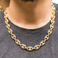 12mm Iced Out Diamond Mariner Link Chain hip hop jewelry CustomDiamJewel