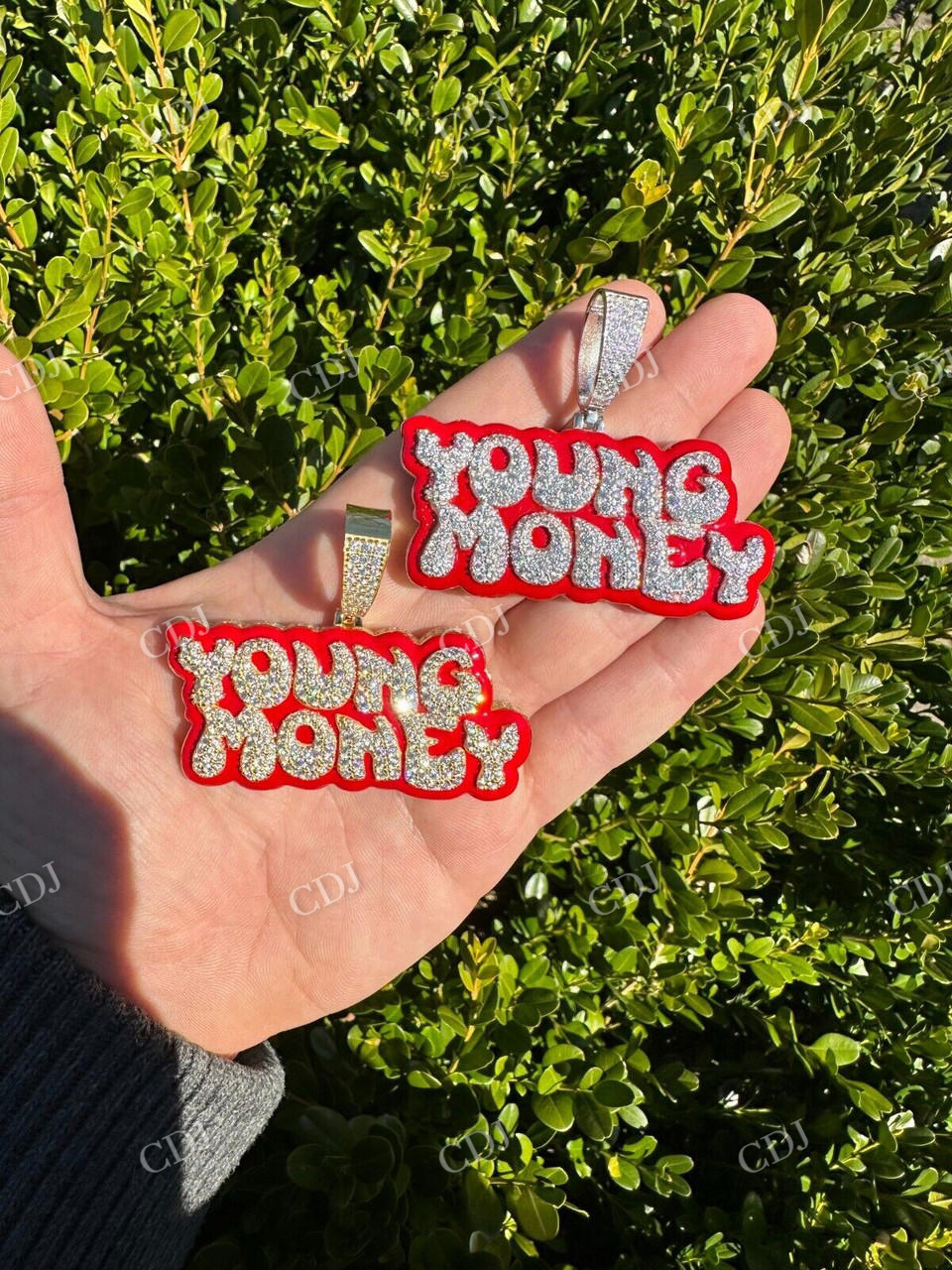 Young Monkey Iced Out Diamond Hip Hop Pendant  customdiamjewel   