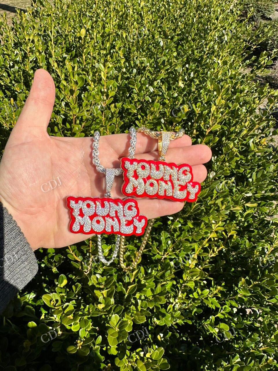 Young Monkey Iced Out Diamond Hip Hop Pendant  customdiamjewel   