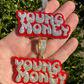 Young Monkey Iced Out Diamond Hip Hop Pendant  customdiamjewel   