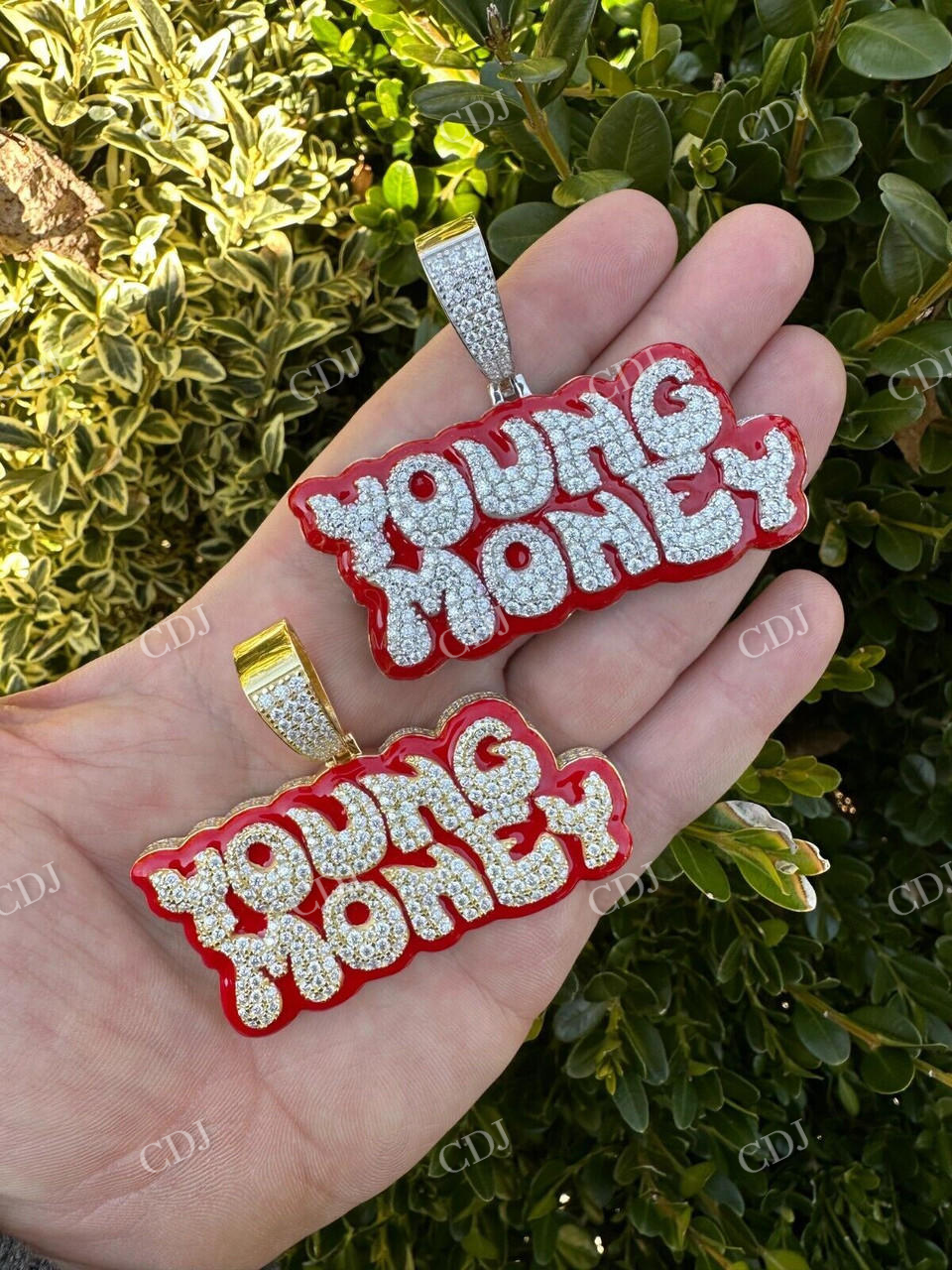 Young Monkey Iced Out Diamond Hip Hop Pendant  customdiamjewel   