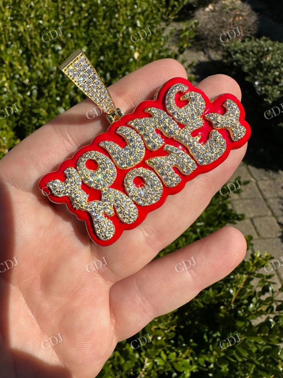 Young Monkey Iced Out Diamond Hip Hop Pendant  customdiamjewel   