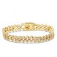 Durable and Stylish Design Handmade Cuban Link Chain Bracelet CustomDiamJewel