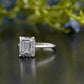 Emerald Cut Four-Prong Solitaire Ring customdiamjewel
