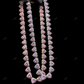 VVS Moissanite 925 Sterling Silver Heart Chain CustomDiamJewel
