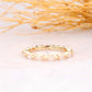 0.38CTW Marquise Cut Lab Grown Diamond Wedding Band  customdiamjewel   