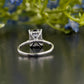Emerald Cut Four-Prong Solitaire Ring customdiamjewel