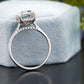 Emerald Cut Four-Prong Solitaire Ring customdiamjewel
