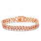 Durable and Stylish Design Handmade Cuban Link Chain Bracelet CustomDiamJewel