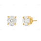 10K Gold Marquise Moissanite Diamond Stud Earrings Stud earrings CustomDiamJewel