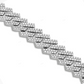 Durable and Stylish Design Handmade Cuban Link Chain Bracelet CustomDiamJewel