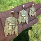 Jesus Piece Yellow Gold Pendant For Men  customdiamjewel   