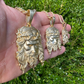 Jesus Piece Yellow Gold Pendant For Men  customdiamjewel   