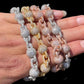 VVS Moissanite 925 Silver Ball Link Chain For Her CustomDiamJewel