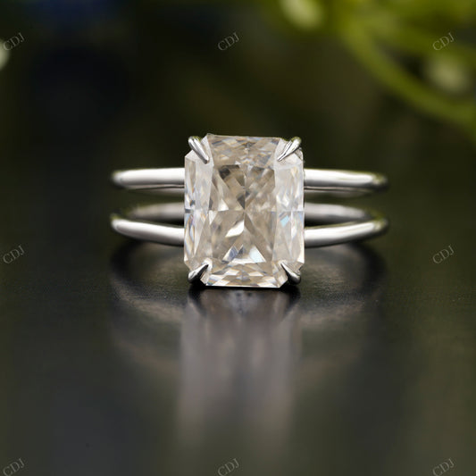 Lab-Grown Diamond Split Shank Ring customdiamjewel