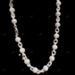 VVS Moissanite 925 Silver Ball Link Chain For Her CustomDiamJewel