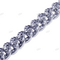 925 Sterling Silver Trendy Hip Hop Cuban Bracelet