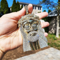 Hip Hop Style Iced Out Sterling Silver Jesus Pendant hip hop jewelry CustomDiamJewel