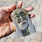Hip Hop Style Iced Out Sterling Silver Jesus Pendant hip hop jewelry CustomDiamJewel