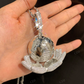 Customized Iced Out Earth Moissanite Diamond Pendant hip hop jewelry CustomDiamJewel