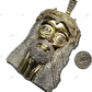 Hip Hop Style Iced Out Sterling Silver Jesus Pendant hip hop jewelry CustomDiamJewel