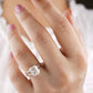 Lab-Grown Diamond Split Shank Ring customdiamjewel