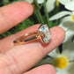 Bezel Set Lab Grown Diamond Solitaire Ring customdiamjewel