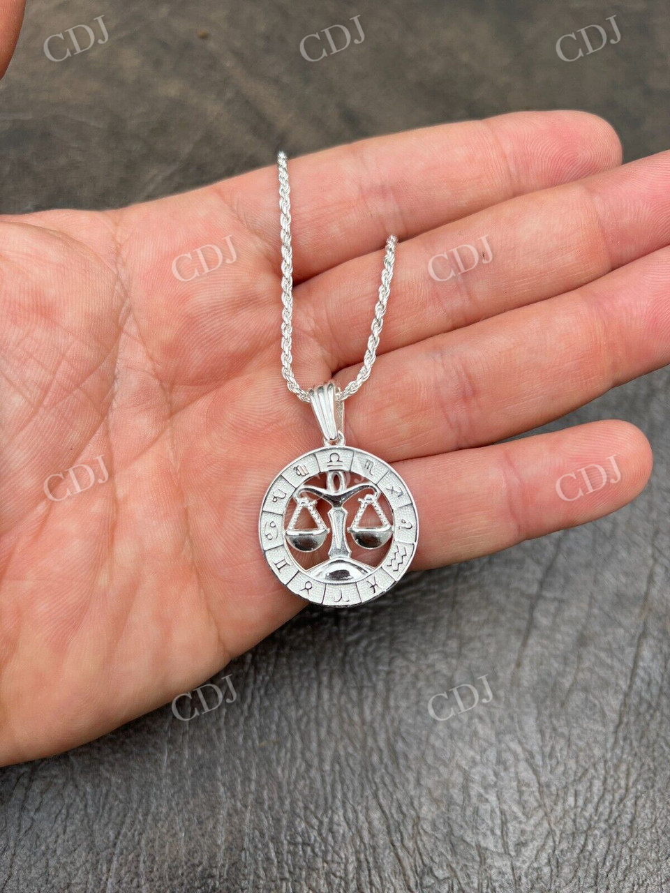 925 Sterling Silver Zodiac Astrology Sign Pendant  customdiamjewel   