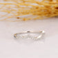1.30mm Curved Natural Diamond Wedding Band Wedding Band customdiamjewel   