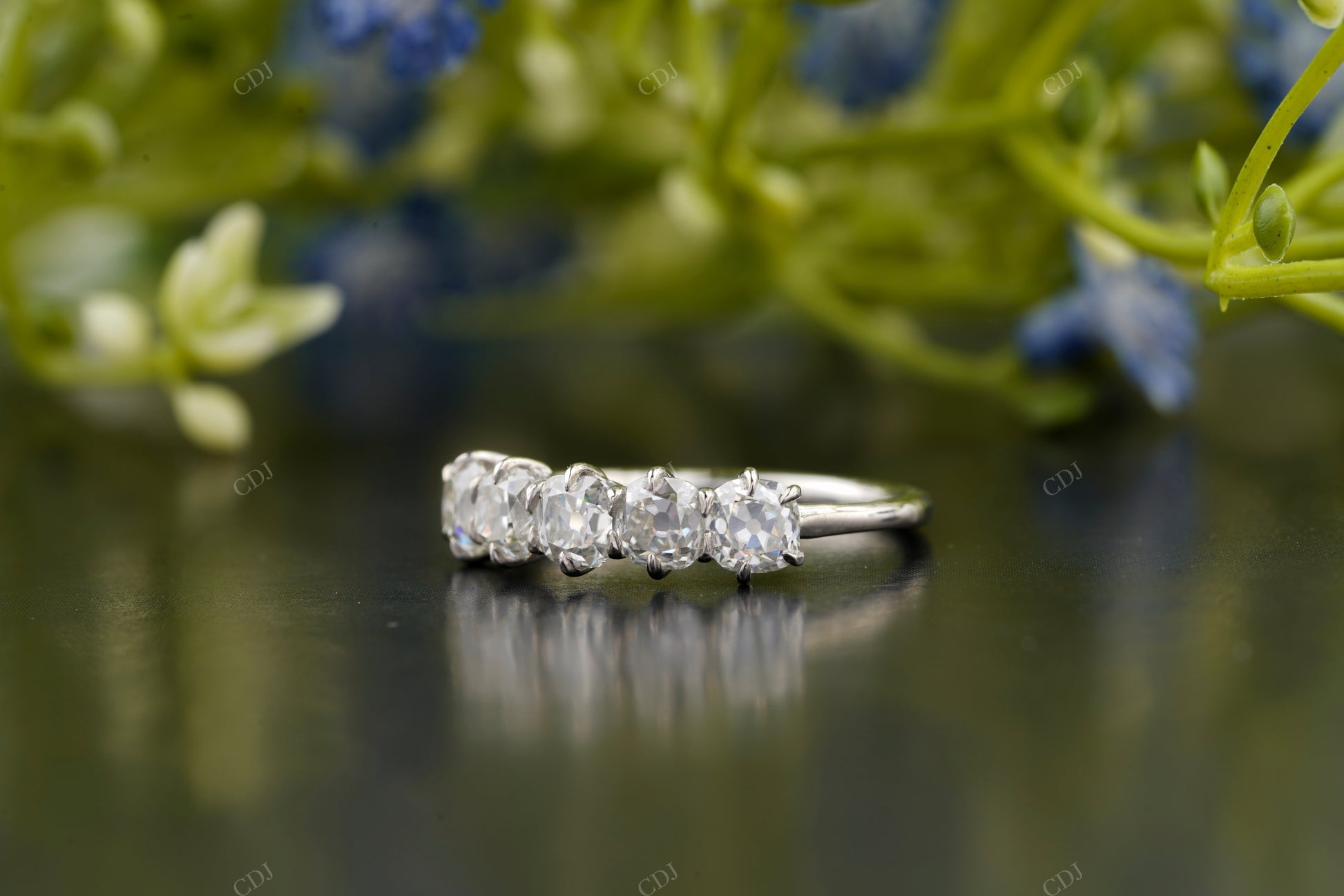 Lab-Grown Diamond Five-Stone Ring customdiamjewel