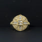 925 Silver Moissanite Baguette Diamond Vintage Ring Hip Hop Ring customdiamjewel