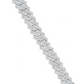 Everyday Style Modern 925 Sterling Silver Cuban Link Bracelet CustomDiamJewel
